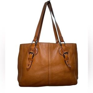 Lauren Ralph Lauren Leather Tote Bag